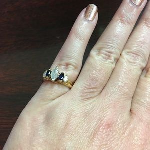 3/4K diamond ring size 5